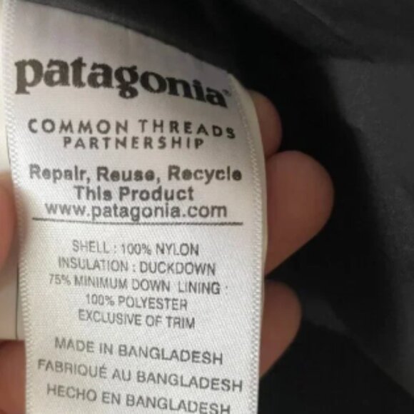 PATAGONIA W's Prow Bomber Jacket in Black | Down winter coat | Size: S - Picture 3 of 7